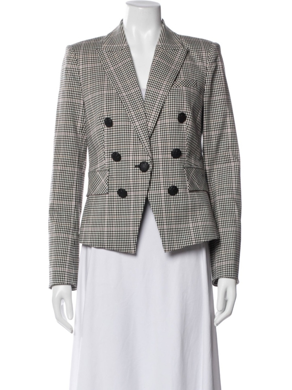 Veronica Beard Houndstooth Dickey Jacket